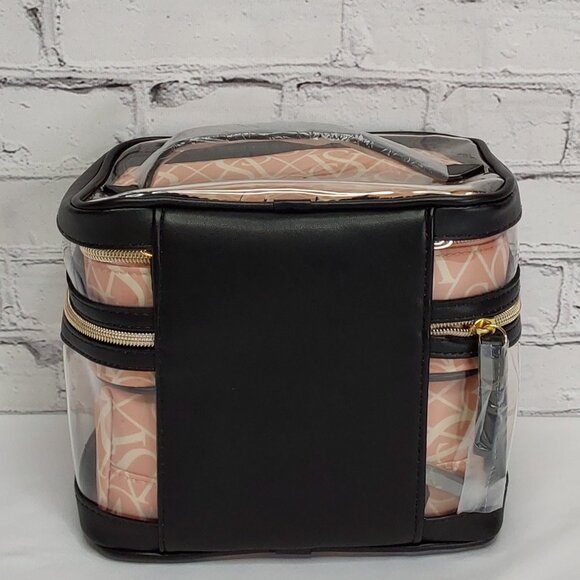 'VICTORIA'S SECRET' LOGO SIGNATURE TRAIN CASE 4 - PIECE SET - Picture 4 of 16